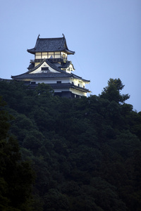 在日本松本城堡