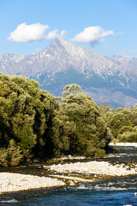 克里凡山和 Koprovsky 溪，高塔特拉山区斯洛伐克