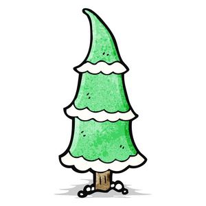 卡通圣诞树