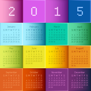 2015 日历