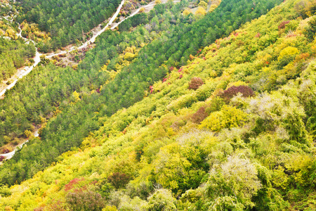 克里米亚大沟阿什拉马德雷的山坡