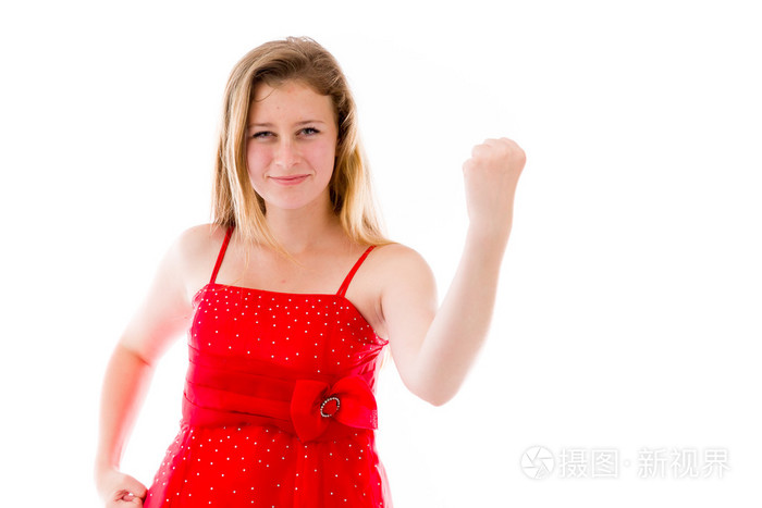 模型展示了一个拳头