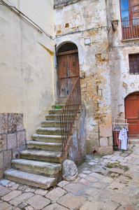 小巷。altamura。普利亚大区。意大利
