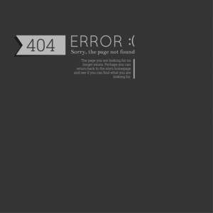 哎呀。404 错误。抱歉，找不到页面