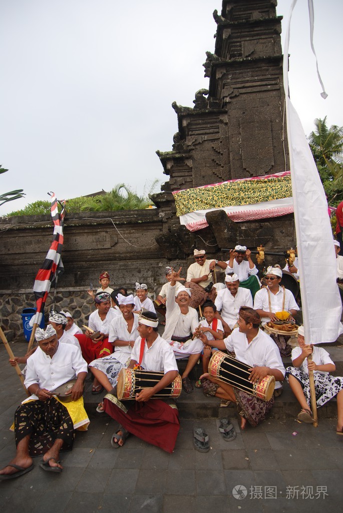 在巴厘岛的宗教仪式