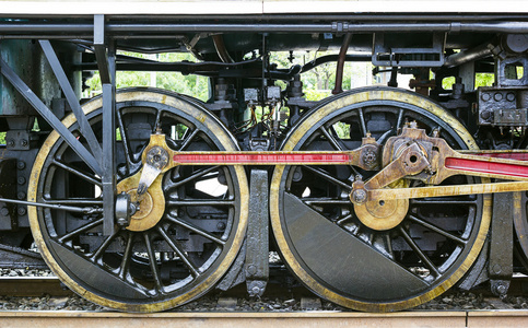 古代的火车车轮