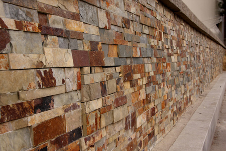 花岗岩砖壁角度