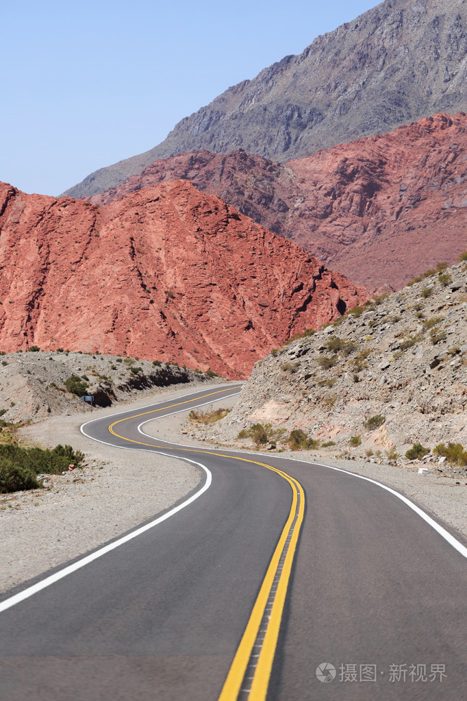 智利和阿根廷帕索sanfrancisco的边界