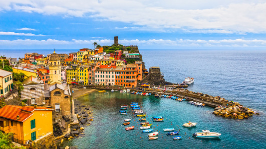 vernazza 港