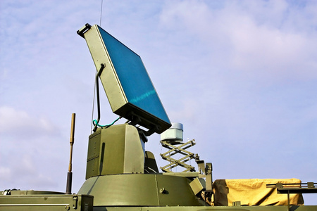 雷达天线照片