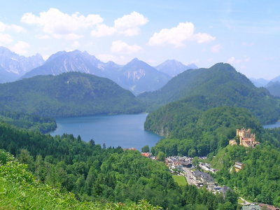 Alpsee 与 Hohenschwangau 地区