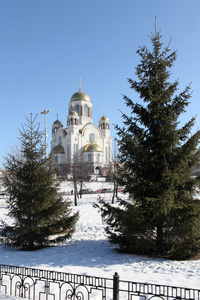 血在叶卡特琳堡，俄罗斯救世主大教堂