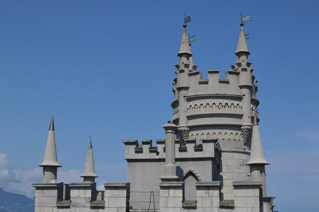 城堡在克里米亚燕子的巢