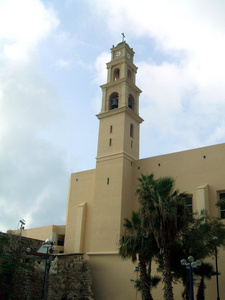 钟楼 圣彼得教堂 雅市 以色列 中东地区