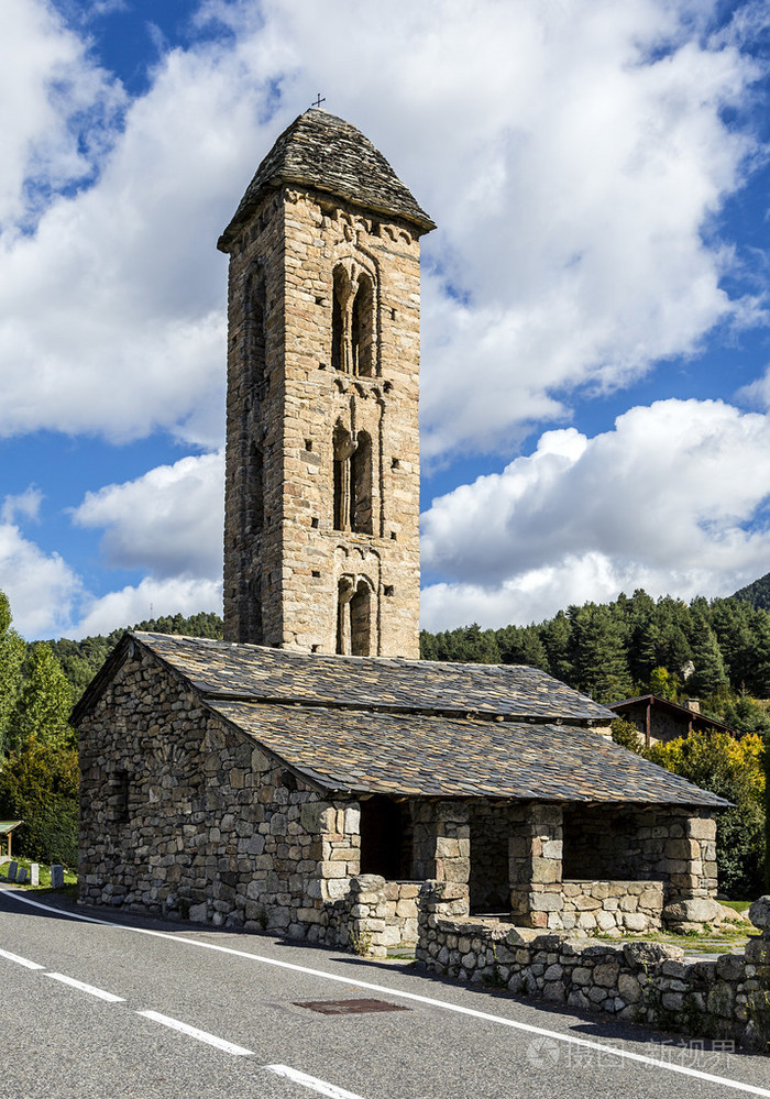 罗马式教堂圣米克尔 d engolasters,安道尔