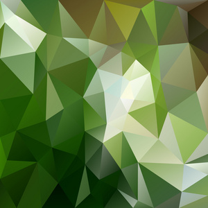 在绿色森林颜色矢量背景三角设计