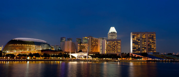 新加坡美丽夜景