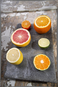 柑橘类水果的颜色