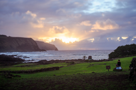   isla de . Rapa nui.   