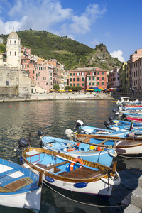 在 Vernazza 港