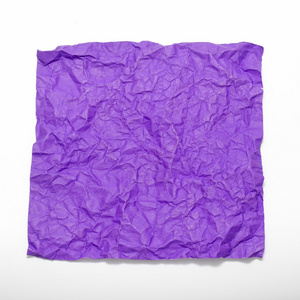 质地的紫色皱纹纸