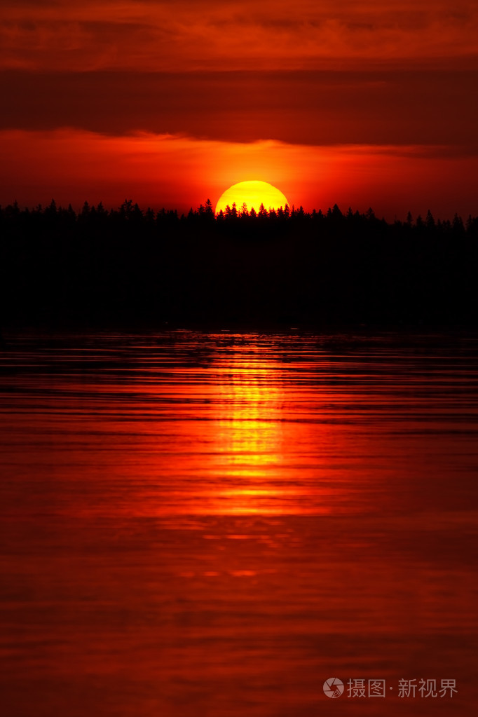 上升的太阳背景
