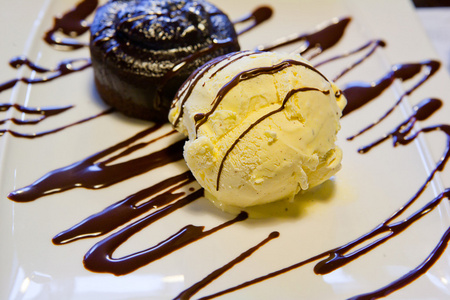 冰的热巧克力图片