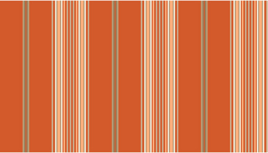 矢量 eps8。橙色和奶油条纹连续无缝织物或壁纸背景