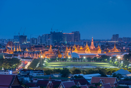 玉佛寺夜景