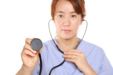 日本女医生用听诊器