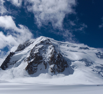 Mont Blanc 杜塔库峰在夏蒙尼