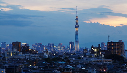 东京城市景观