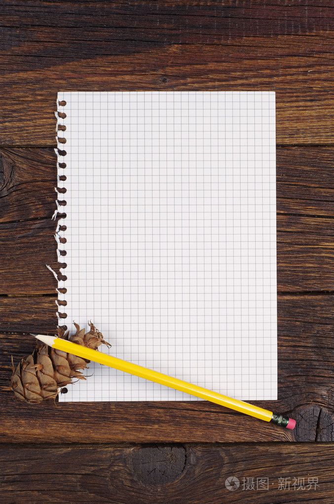 笔记本的空白页