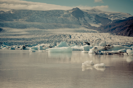 jokulsarlon 冰川泻湖冰岛瓦特纳冰原国家公园