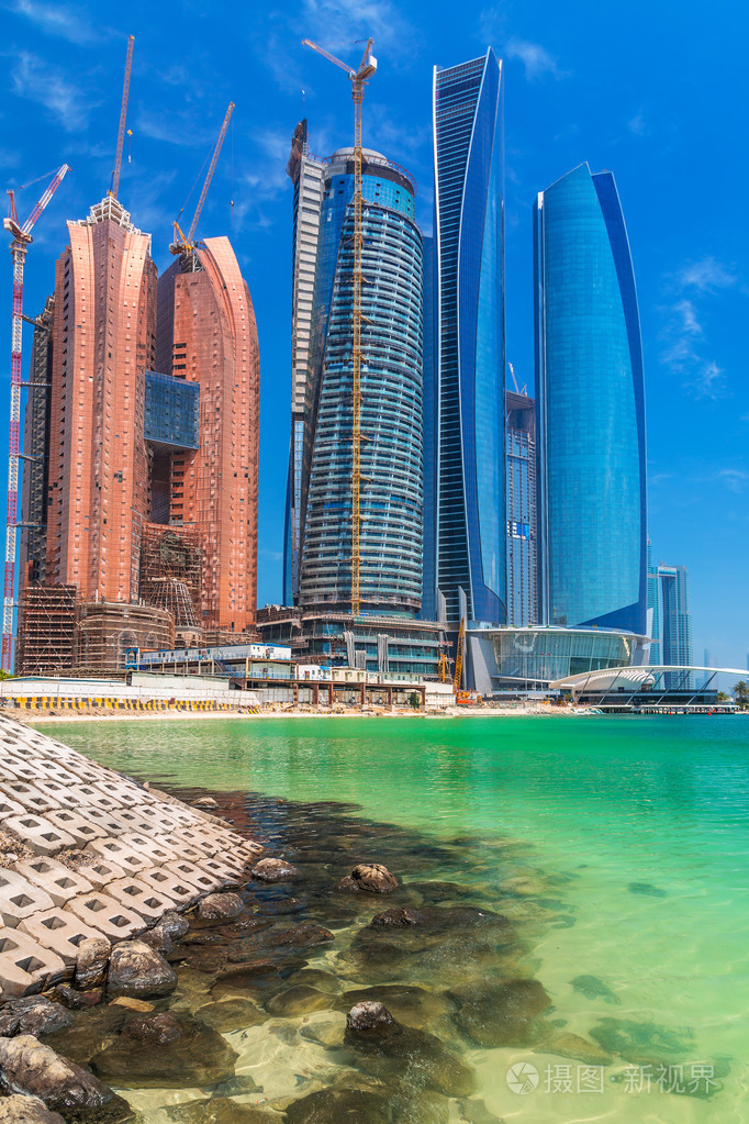 阿拉伯联合酋长国阿布扎比阿联酋的风景