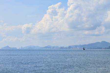 美丽的海滩和热带海