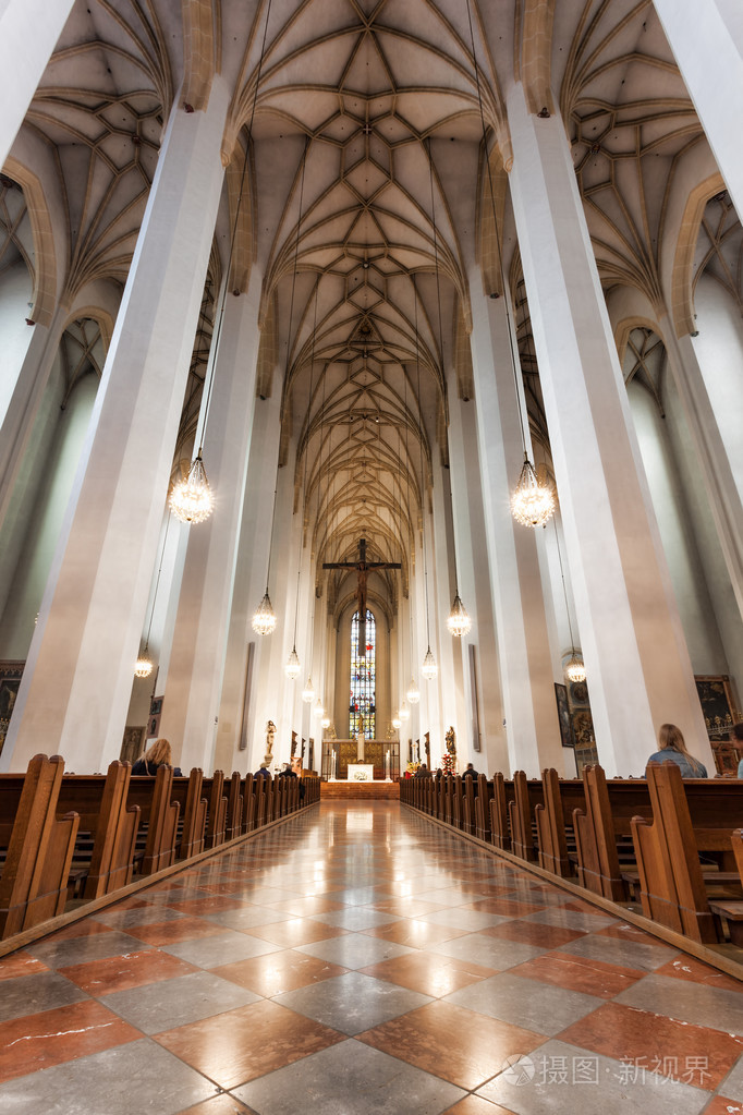 在慕尼黑德国的圣母教堂