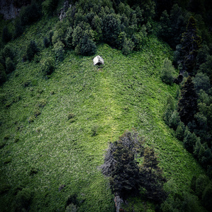 在山中小屋