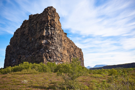 峡谷 Asbyrgi，冰岛