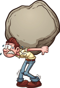 沉重的负担图片