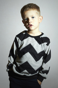 Sweater.children trend.little boy.emotion.fashionable 孩子的孩子