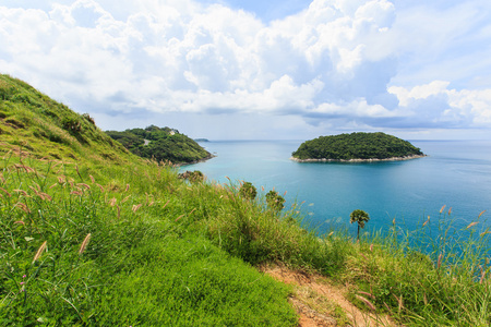 在普吉岛，泰国的热带海的美丽景色