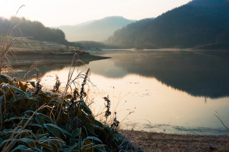 高山湖泊