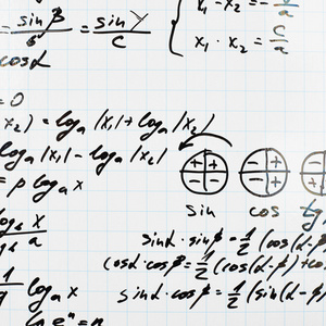 三角学数学方程和公式