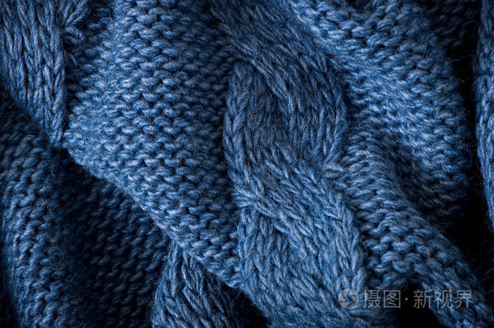 针织物的抽象背景纹理