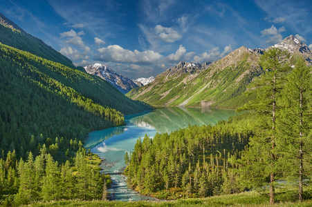 高山湖泊