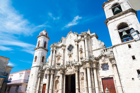 哈瓦那的大教堂