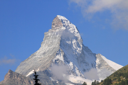 奔宁阿尔卑斯山的马特宏峰山