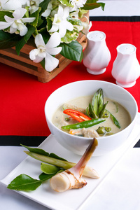 泰国菜绿咖喱