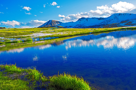 高山湖泊